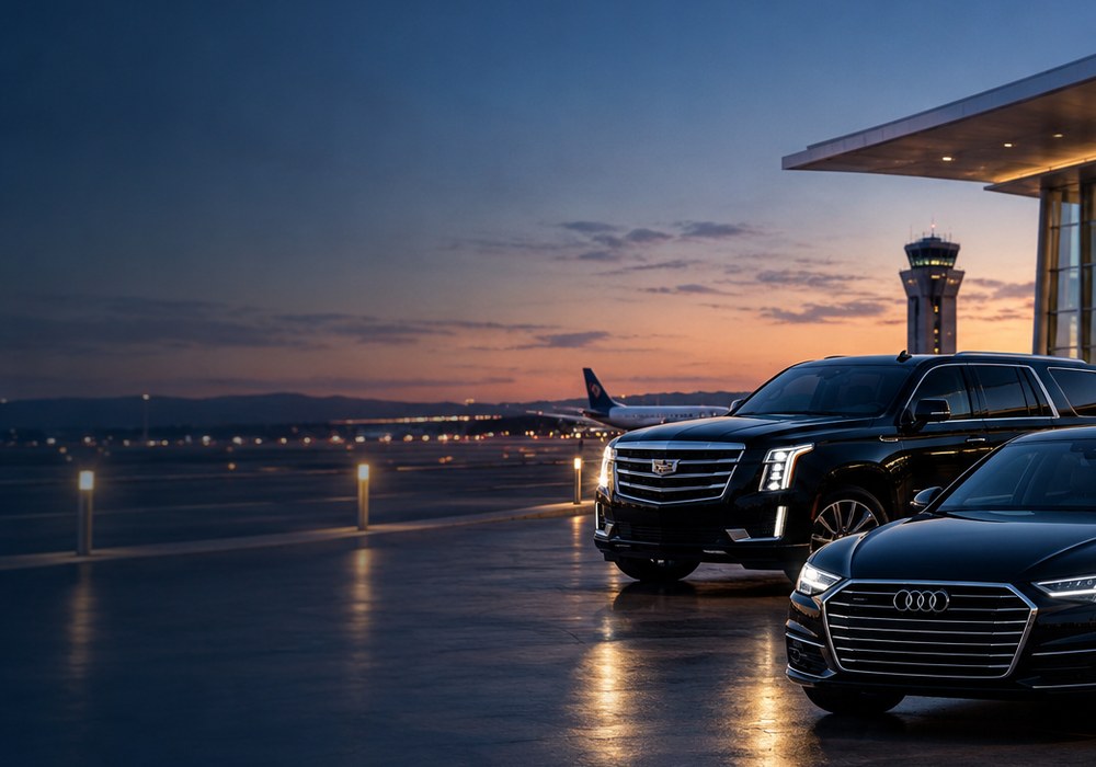 Airport terminal for private airport transfers